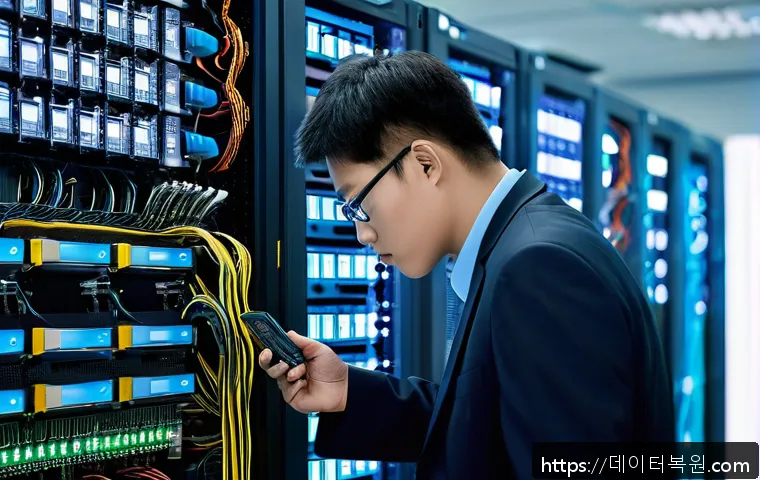 송중동 전산장비 모듈 손상 오류 긴급 복구 및 원인 분석 사례 1