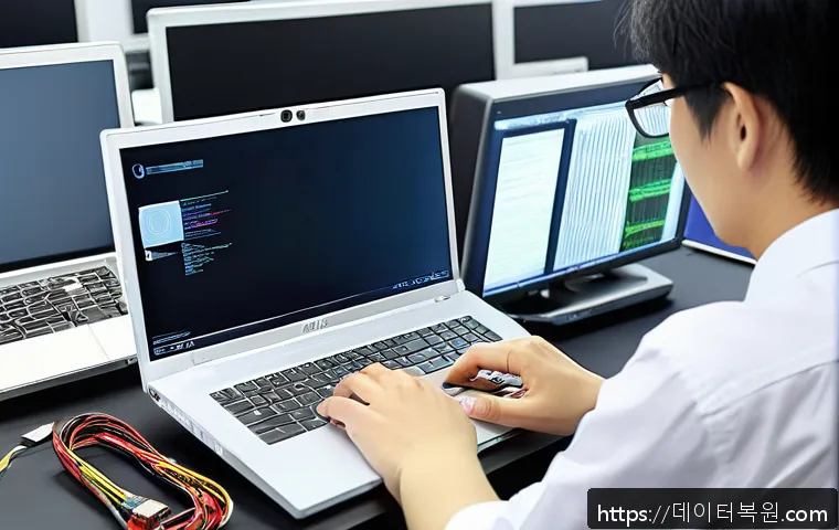 문정동 사무실 노트북 부팅 문제 all boot options 오류 긴급 복구 사례 1