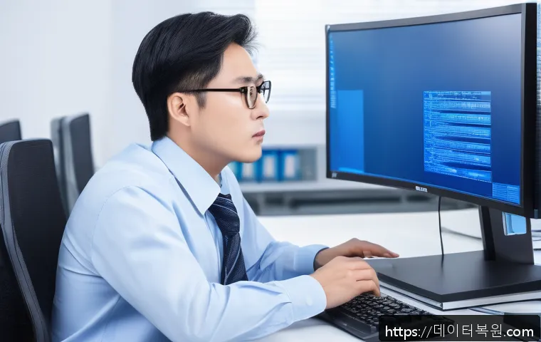 설악면 그래픽 드라이버 오류 긴급 대응과 전산실 블루스크린 문제 해결 사례 1