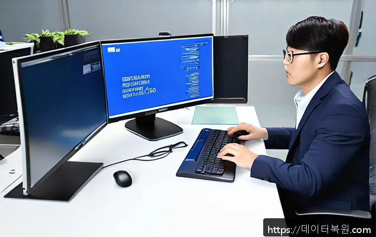 서울 중구 사무실 메모리 오류 현상 해결과 재부팅 문제 복구 사례 1