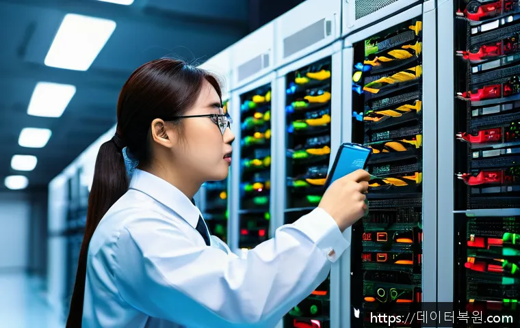 창릉동 데이터 저장장치 손상 긴급복구와 전산실 오류 대응 사례 1