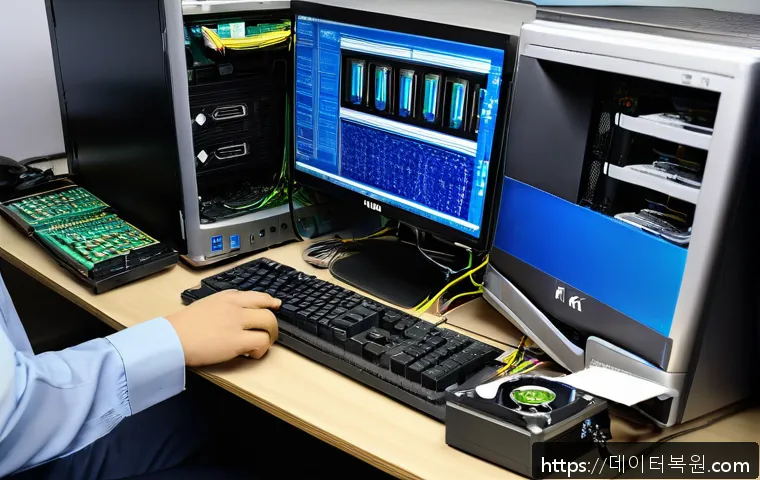 남대문 인근 컴퓨터 블루스크린 오류 해결 및 커널 데이터 장애 긴급 복구 사례 1