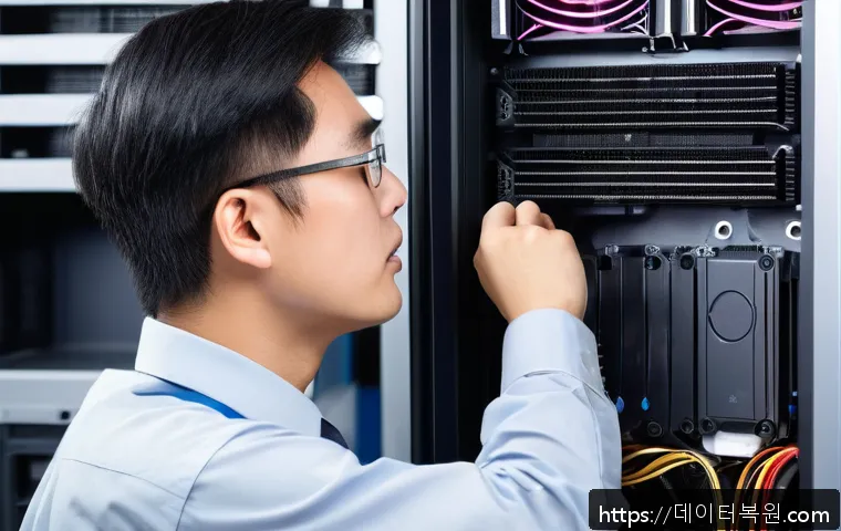 예관동 사무실 컴퓨터 본체 전원 불안정 문제 긴급 진단 및 복구 사례 17