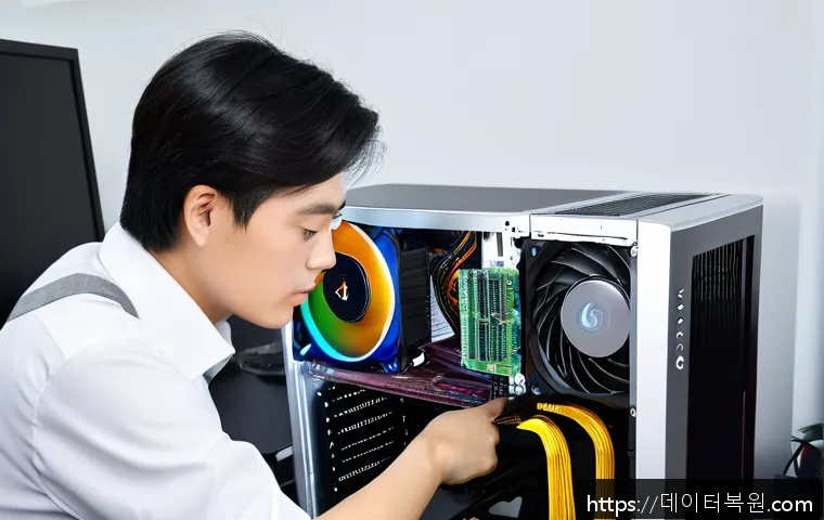 강남권 컴퓨터 그래픽카드 교체와 조립 전문 서비스 이용 후기 1