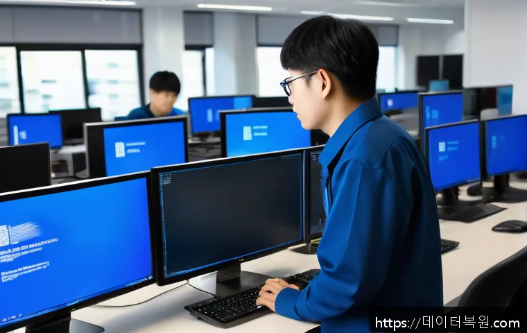 서소문동 사무실 블루스크린 오류 긴급 복구 경험담과 해결 노하우 9