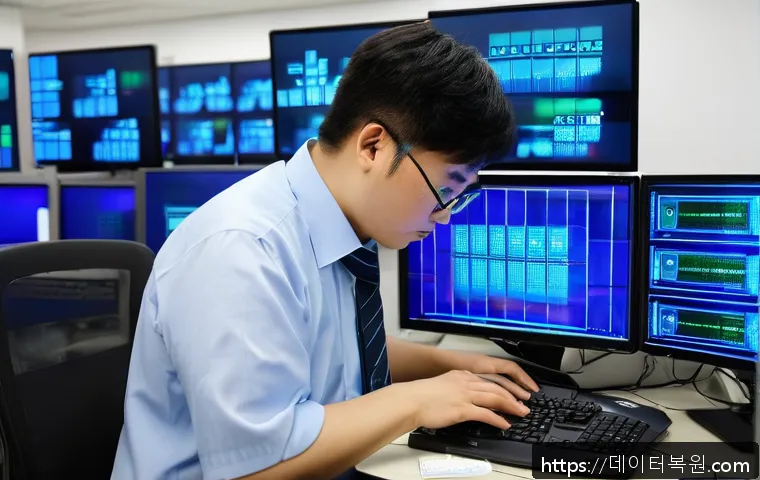 영등포구 사무실 윈도우 블루스크린 문제 해결과 시스템 안정화 작업 후기 1