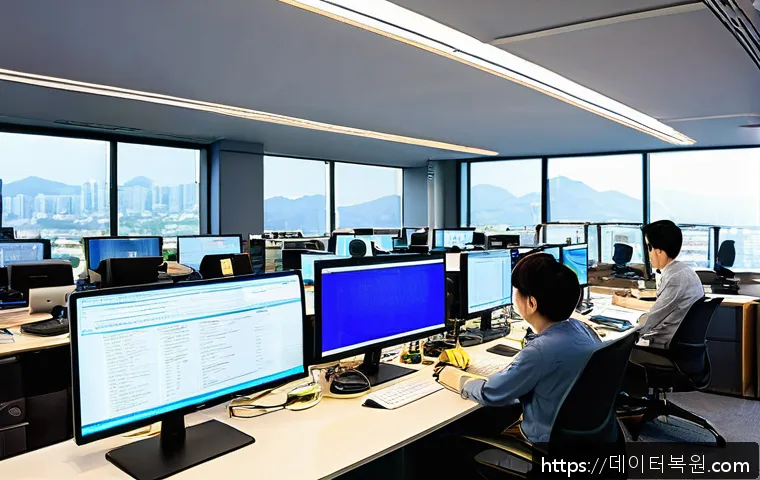 강동구 사무실 전산장비 파일쓰기 오류 해결 및 긴급 복구 사례 공유 1