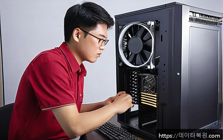 보광동 사무실 컴퓨터 본체 전원 불안정 문제 긴급 점검 및 해결 후기 1