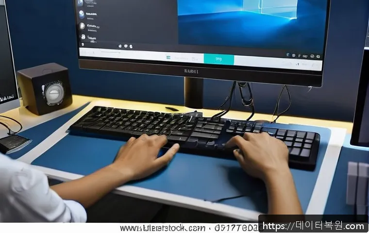 원서동 사무실 모니터 신호 이상 긴급 점검 및 복구 사례 공유 5