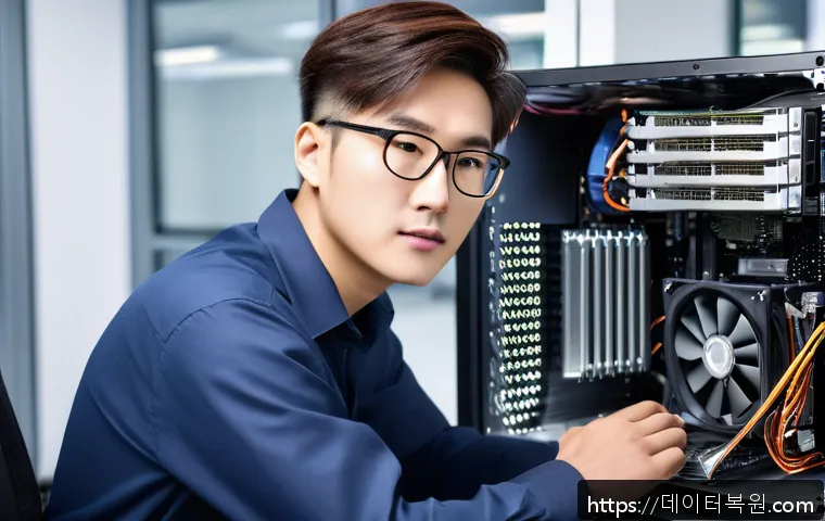 경기 광주 곤지암 사무실 HDD 교체 및 조립 전문 서비스 사례 분석 1