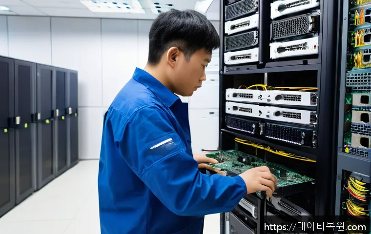 용산 인근 NAS 서버 긴급출장 수리와 데이터 복구 성공 사례 분석 1