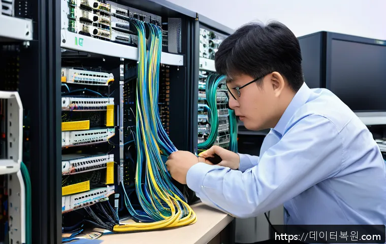 금천구 독산동 사무실 네트워크 입출력 지연 문제 긴급 복구 사례 1