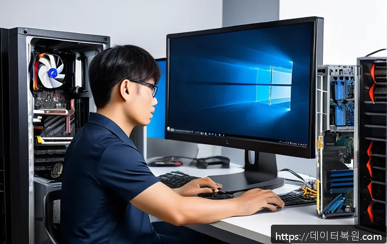 광진구 중곡동 사무실 컴퓨터 부팅 문제 긴급 대응과 해결 후기 1