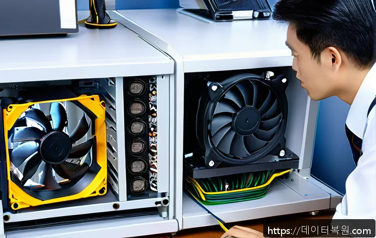 홍지동 지역 사무실 컴퓨터 본체 전원 불안정 문제 긴급 점검 및 해결 사례 9