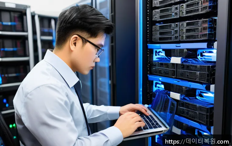 신대방동 인근 사무실 파일서버 긴급 방문 수리 및 데이터 안전 복구 사례 1