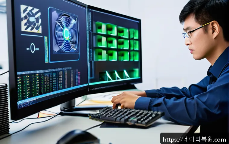 중구 사무실 VGA 업그레이드와 교체 작업 성공 후기 및 신속 대응 사례 1