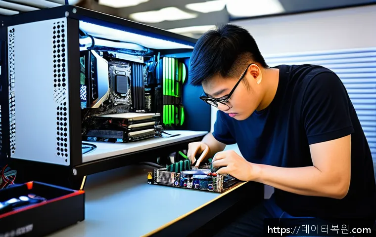 송천동 그래픽카드 교체 및 조립 전문 서비스 이용 후기와 신속 문제 해결 사례 1