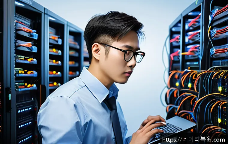 입정동 업무용 서버 디스크 쓰기 오류 긴급 점검 및 복구 사례 소개 1