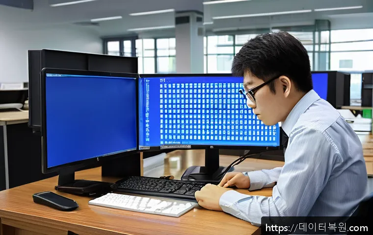 익선동 사무실 컴퓨터 파일 손상 오류 긴급 복구 및 시스템 안정화 사례 5