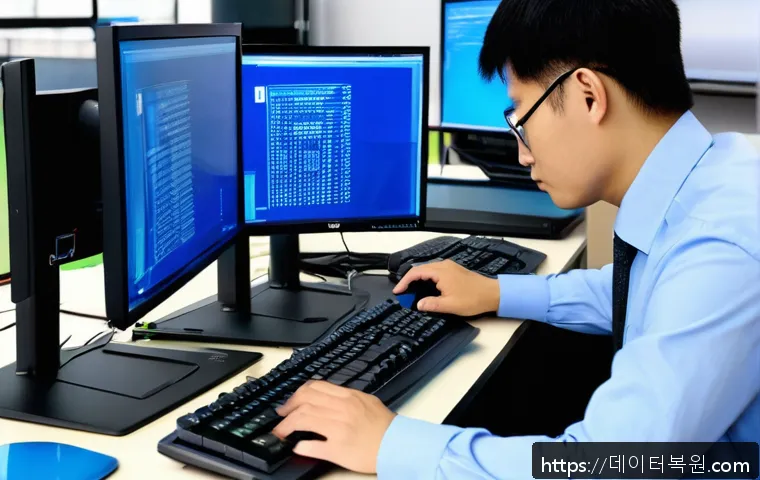 묘동 사무실 컴퓨터 블루스크린 원인 분석과 드라이버 오류 긴급 복구 후기 1