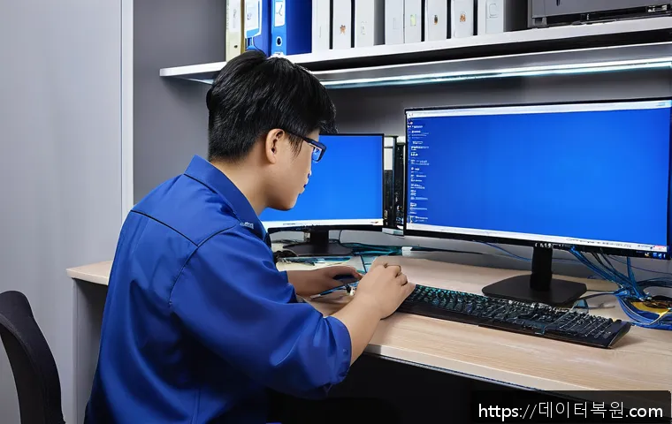 청진동 그래픽 드라이버 오류 신속 해결 서비스 이용 후기 및 전산실 긴급 복구 사례 1