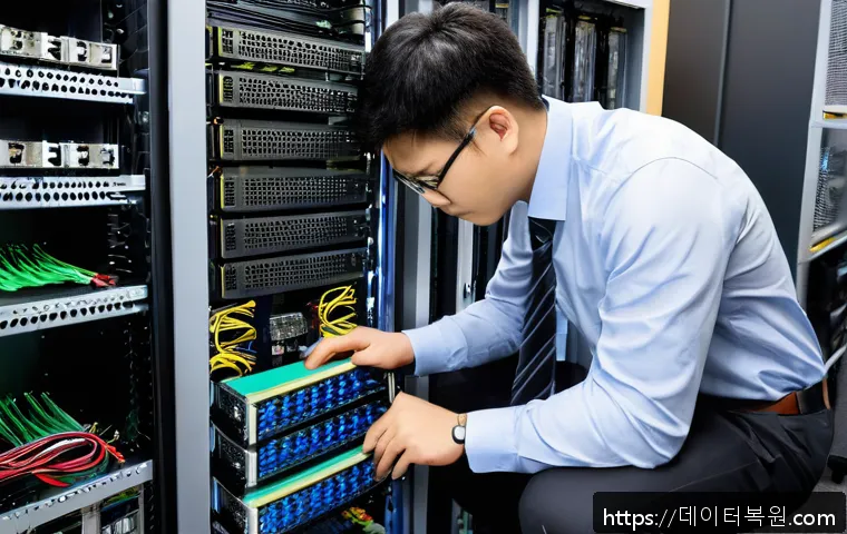 문봉동 중소기업 전산실 나스 장애 긴급 복구와 데이터 안전 확보 후기 1