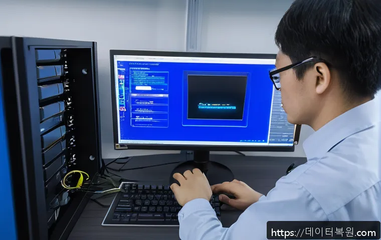 현천동 사무실 INACCESSIBLE_BOOT_DEVICE 블루스크린 문제 긴급 복구 사례 공유 9