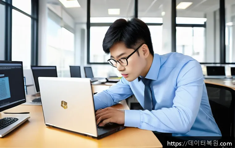 중부면 사무실 프리도스 노트북 윈도우 설치 긴급 지원 및 성공 후기 1