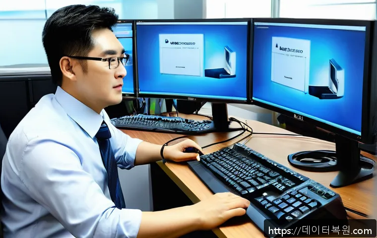 중화동 인근 사무실 모니터 화면 문제 긴급 진단 및 복구 사례 분석 1