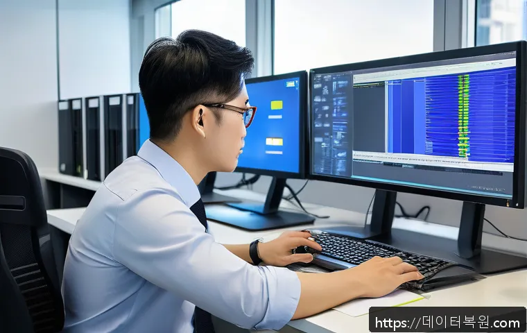 노고산동 사무실 컴퓨터 윈도우7 재설치와 포맷 작업 후 빠른 초기화 서비스 후기 1