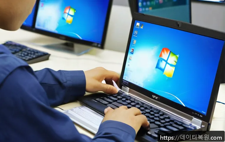 노고산동 윈도우7 windows7 재설치 포맷  초기화 관련 이미지 1