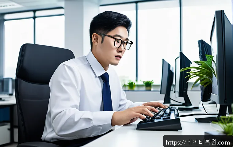 갈월동 사무실 컴퓨터 부팅 문제 긴급 복구와 F4 키 활용법 안내 1