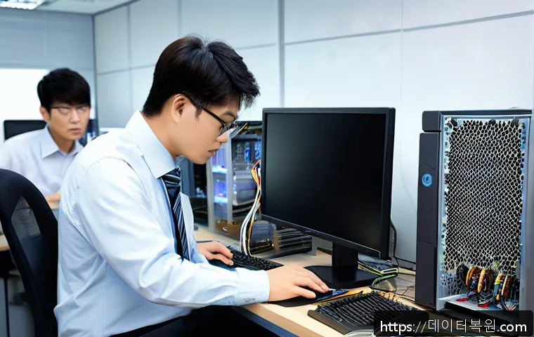 동작동 사무실 PC 전원 불안정 문제 긴급 점검 및 복구 사례 5