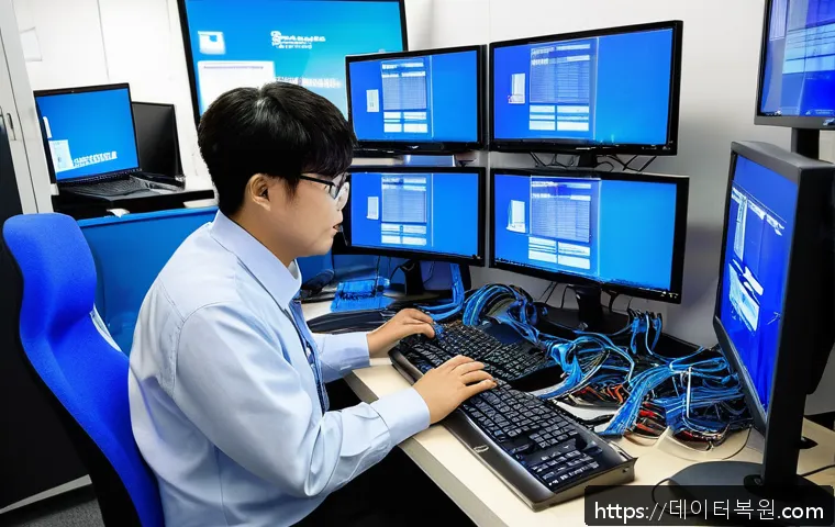 서초구 우면동 사무실 PC 블루스크린 긴급 복구 서비스 이용 후기 1