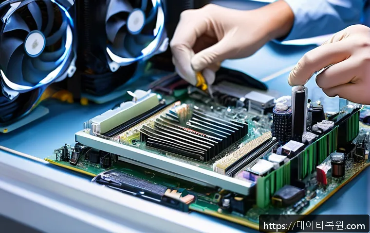 대신동 조립PC CPU 교체 후 사무실 전산 문제 신속 해결 후기 1