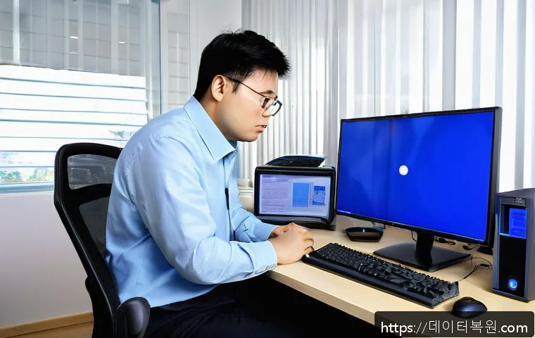 홍대 인근 블루스크린 부팅 오류 긴급 복구 사례 및 원인 분석 1