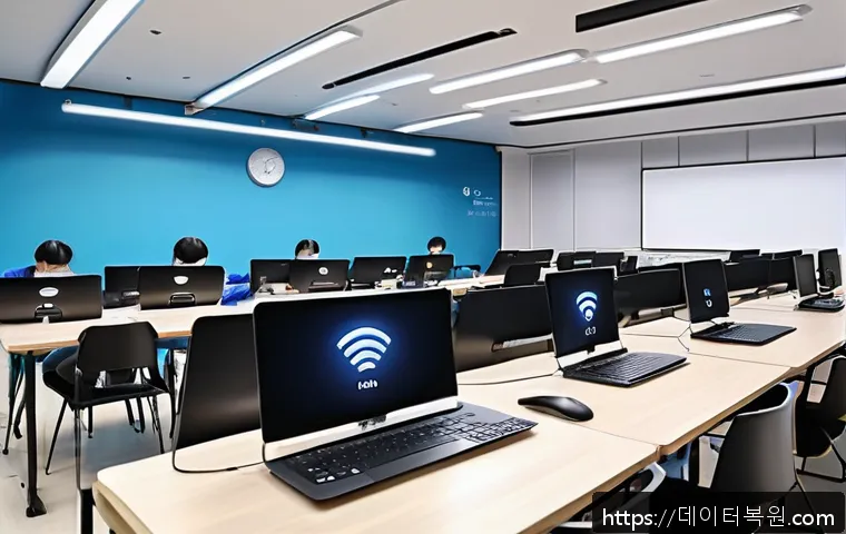 신설동 학원 및 사무실 맞춤형 네트워크 구축과 세팅 오류 신속 해결 사례 1