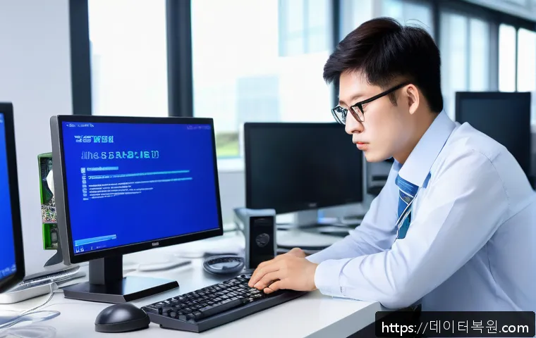논현동 PC 드라이버 오류 긴급 점검 및 블루스크린 문제 해결 사례 1
