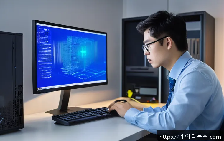 학온동 PC 블루스크린 문제 긴급 대응과 SYSTEM SERVICE 예외 오류 복구 사례 1