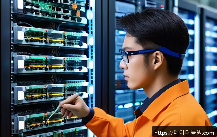 명일동 인근 전산실 긴급 서버 복구와 출장 점검 서비스 후기 1