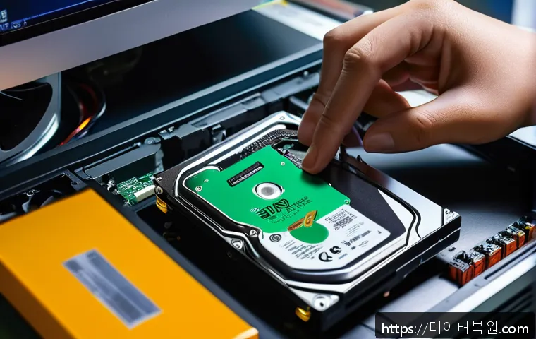 설악면 컴퓨터 HDD 교체와 조립 서비스, 신속한 데이터 복구 경험담 1