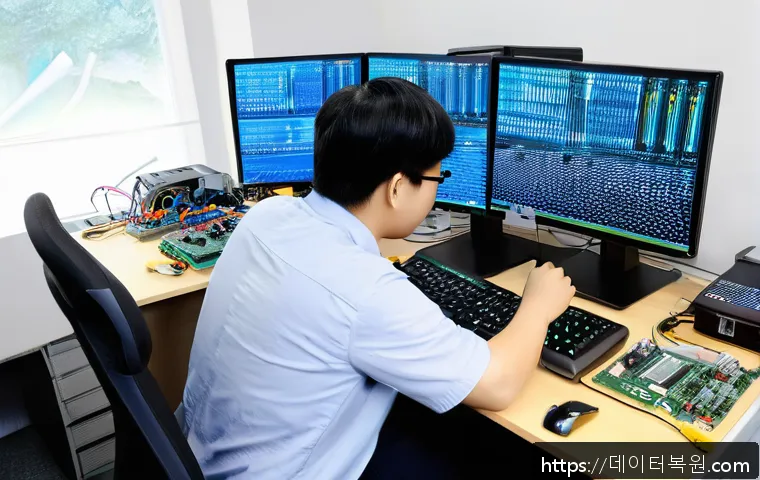 중랑구 컴퓨터 드라이버 오류 해결 사례와 전산실 긴급 복구 작업 후기 1