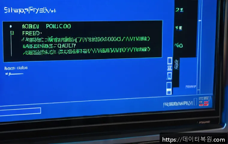 중랑구 DRIVER_CAUGHT_MODIFYING_FREED_POOL 관련 이미지 1