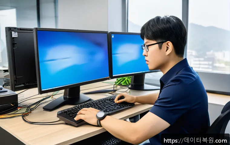 금천구 사무실 컴퓨터 부팅 문제 긴급 대응과 UNMOUNTABLE BOOT VOLUME 오류 해결 사례 1