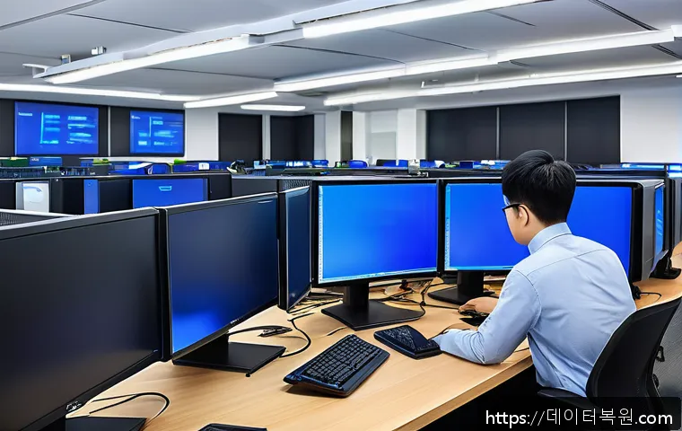 탄현동 사무실 PC 블루스크린 오류 긴급 복구 사례와 커널 스택 문제 해결법 1