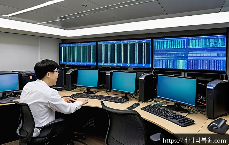 내자동 전산실 파일 사용 중 오류 해결과 긴급 복구 사례 분석 1