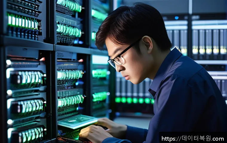 백석동 데이터 파일 손상 문제 긴급 복구 및 안정화 작업 사례 1