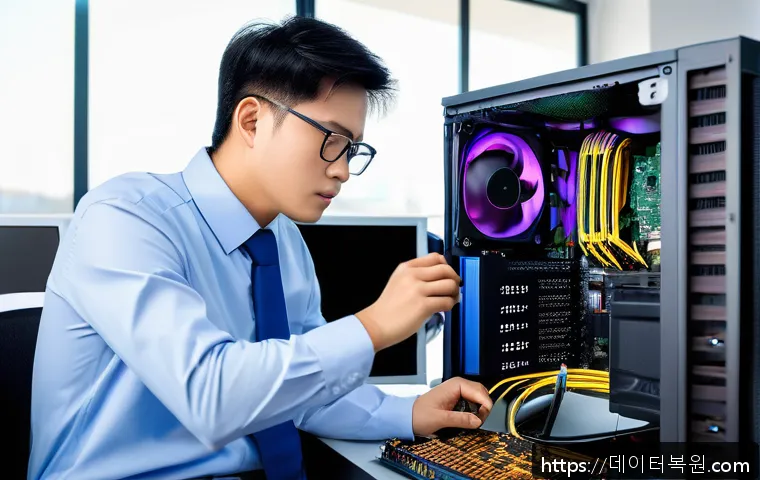 영천동 인근 사무실 데스크탑 고장 긴급 출장 수리 서비스 이용 후기 1