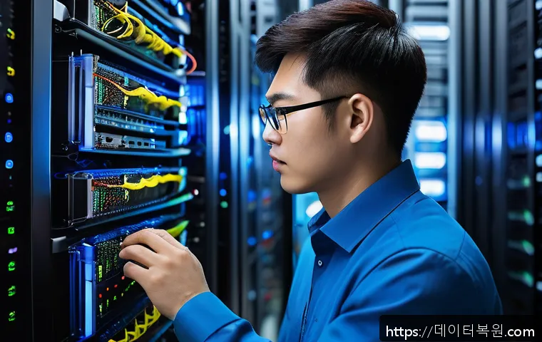 동작구 사무실 전산실 긴급 파일서버 출장 점검 및 신속 복구 사례 1