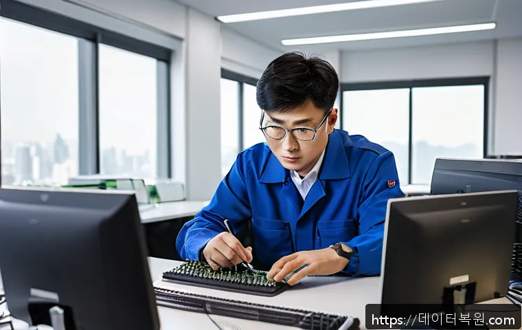 종로구 사직동 컴퓨터 데이터 복구 서비스 후기와 신속한 업무 복구 사례 1